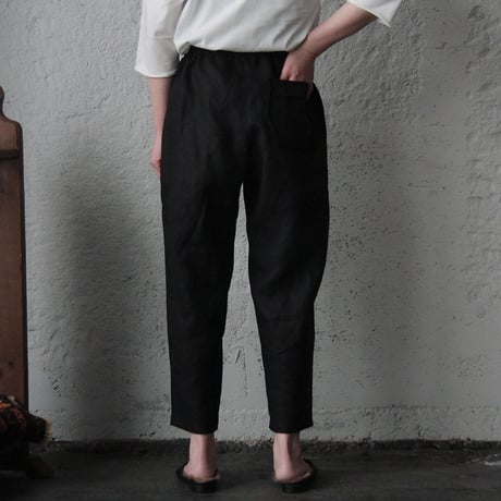NOTA linen pants (black)