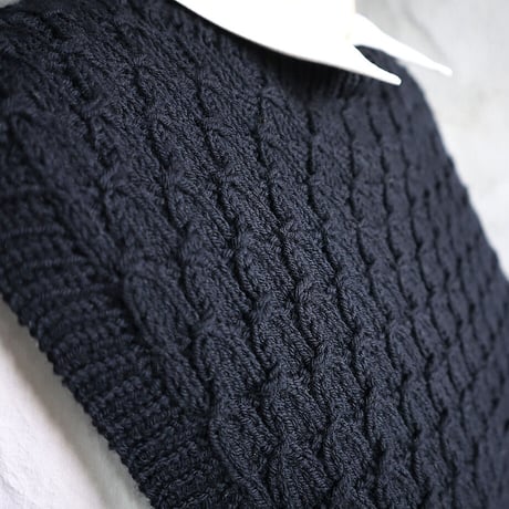 chiihao x nii-B  rambouillet vest (black)