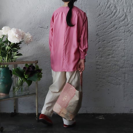 R&D.M.Co- silk pullover (pink)