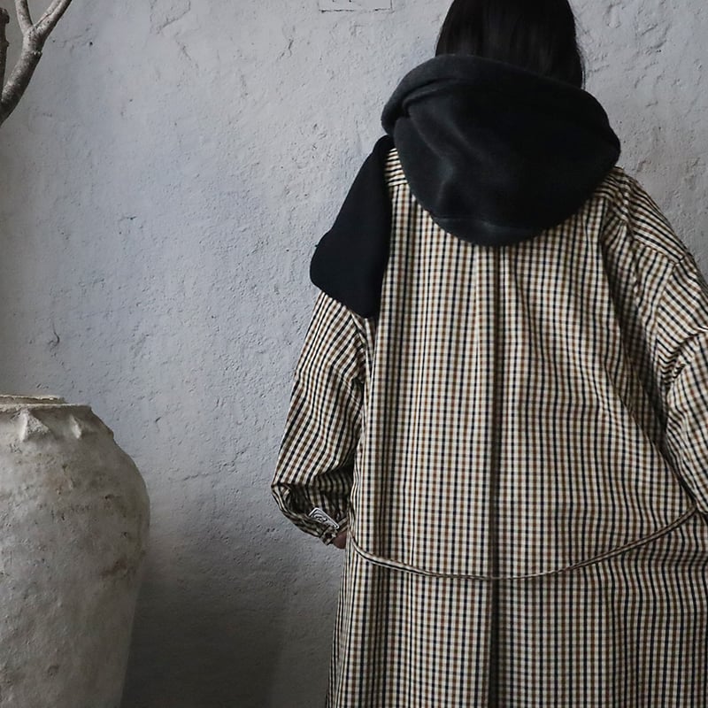 R&D.M.Co- hoodie muffler (black) | nii-B | WEB