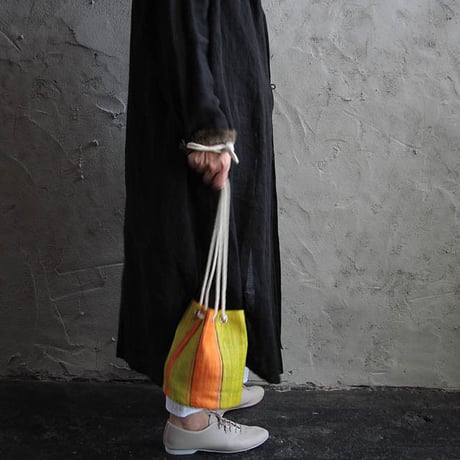 nylon pochette (orange)