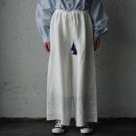 TOWAVASE Sashiko pants