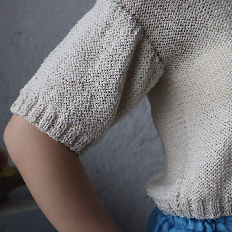 MAYDI poloknit CLASSICAL (offwhite) | nii-B | W