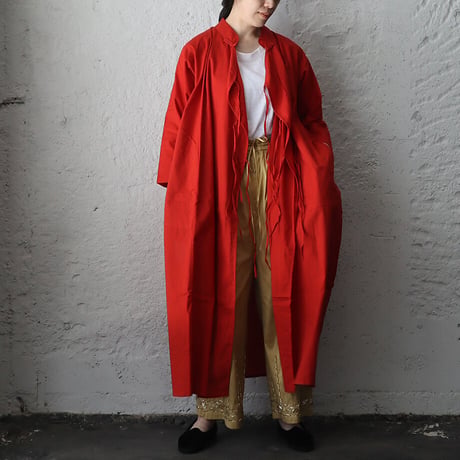 saruche chinese  kurta long  shirt (red)