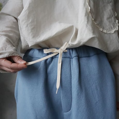 R&D.M.Co- string sweat pants (bluegray)