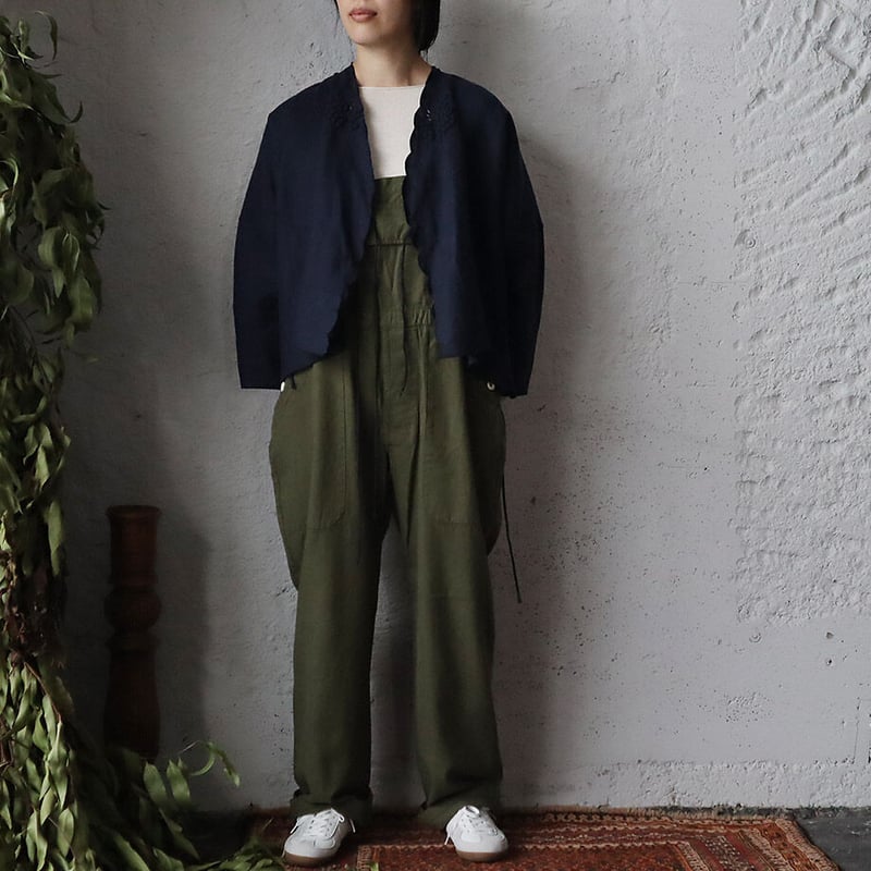 TOWAVASE Bon Voyage blouse (navy) | nii-B | WEB