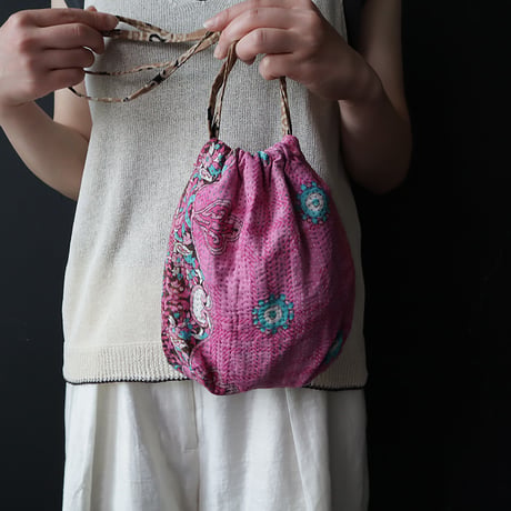 pakistan ralli quilt minibag (C)