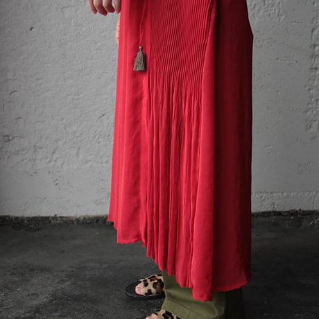 Tabrik cache-coeur dress (red)