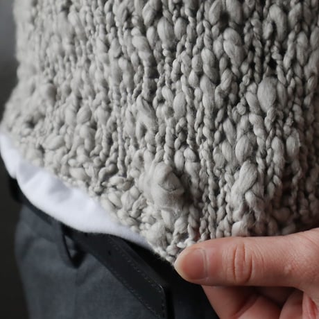 MAYDI knit vest BLANCHE (fawn)