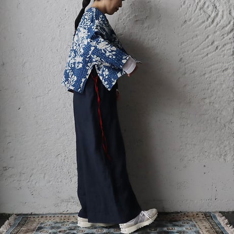 saruche gudri short jacket (blue)