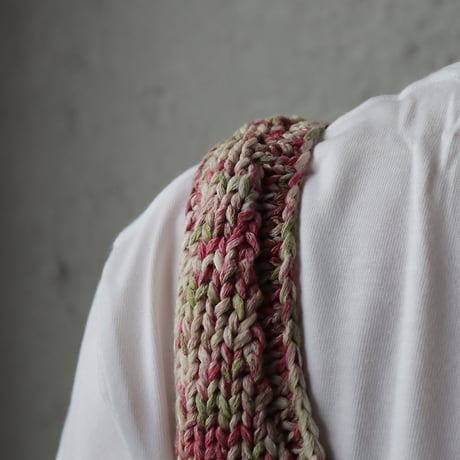 Tabrik knit vest (pinkmix)