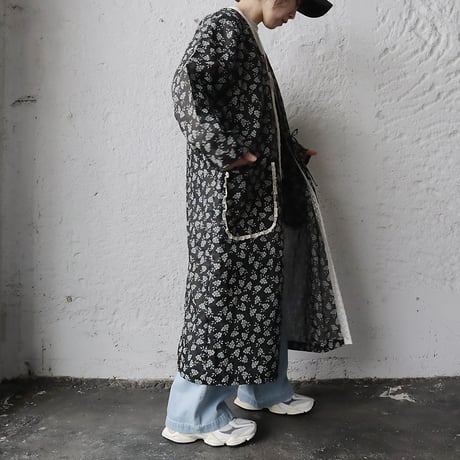 TOWAVASE french komon robe (black)