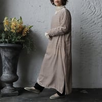 Tabrik velvet dress (lilacbeige)