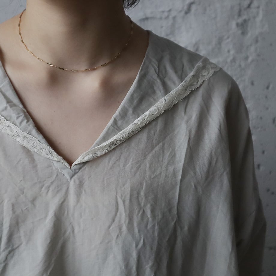 トワヴァース　TOWAVASE Leavers dress （gray） TOWAVASE Leavers dress (gray) | nii-B | WEBSHOP