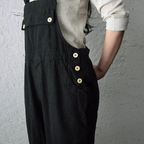 france navy type  overalls black