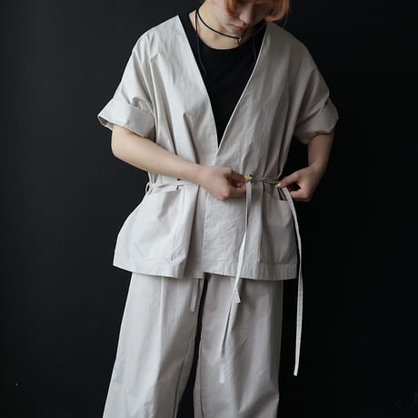 .less dogi jacket (sand beige)