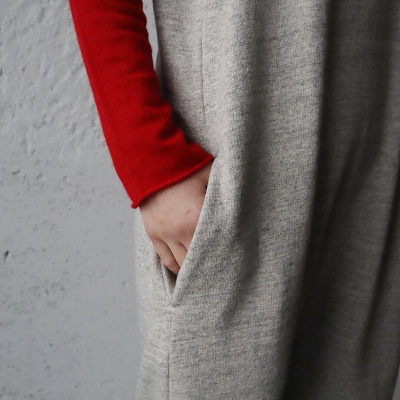 R&D.M.Co- salopette (heather gray/YEAH) | nii-B