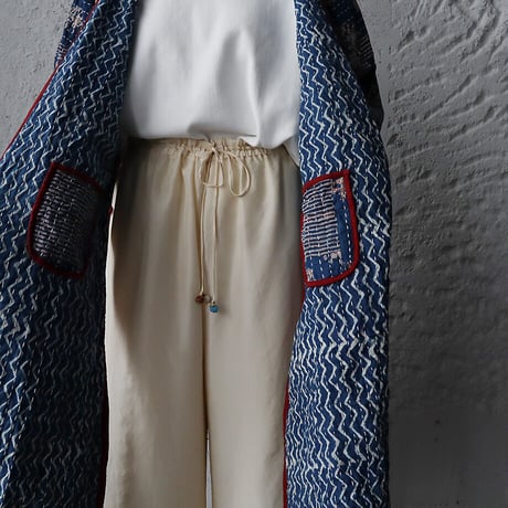 saruche gudri long jacket (blue mix)