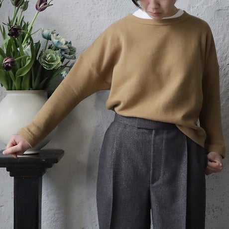 R&D.M.Co- drop shoulder sweat (bluegray/brown/heathergray/black)