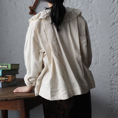 TOWAVASE india cotton flannel blouse
