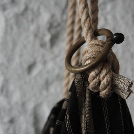Tabrik rope bag (black or beige)