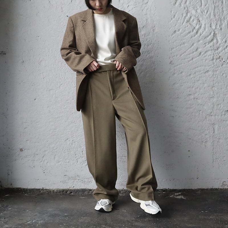 anuke HerringboneWoolJacket ベージュ 36 anuke HerringboneWoolJacket ベージュ 36 ànuke online store