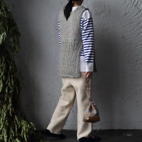 chiihao x nii-B peru vest gray mix
