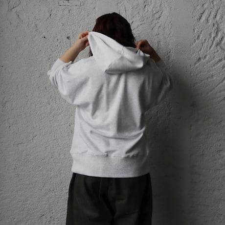 ànuke over sweat parka (gray)