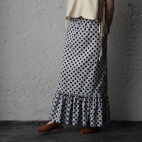 NOTA laterano due flounced skirt dot
