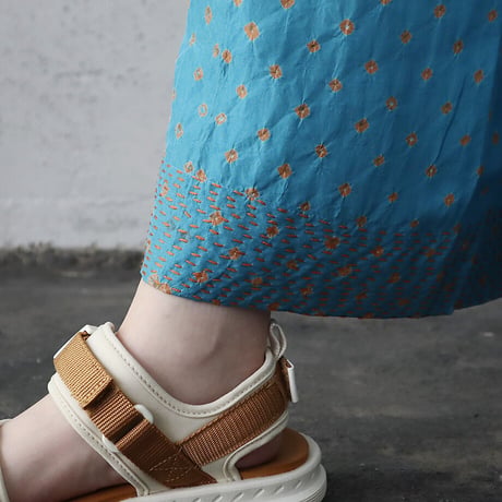 TOWAVASE silk pants Bonbon (blue)