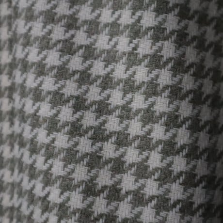 NOTA one tuck straight pants (houndstooth)