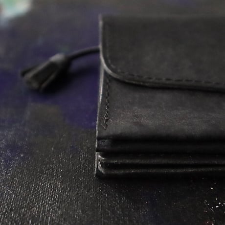 R&D.M.Co-  wallet plain (brown/black)