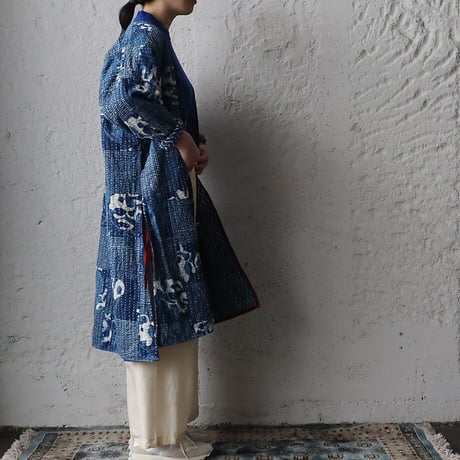 saruche gudri long jacket (blue)