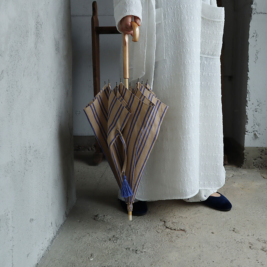 Tabrik parasol blue stripe | nii-B | WEBSHOP