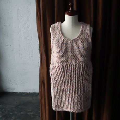 chiihao x nii-B peru vest pink mix