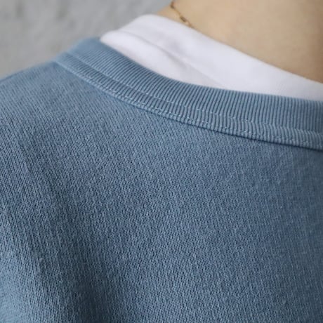 R&D.M.Co- drop shoulder sweat (bluegray/brown/heathergray/black)