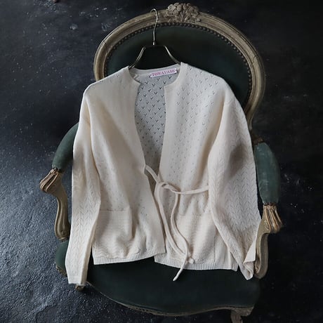 TOWAVASE Panier cardigan (ivory)