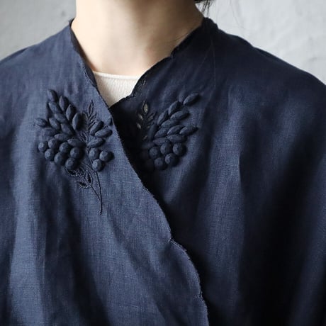 TOWAVASE Bon Voyage blouse (navy)
