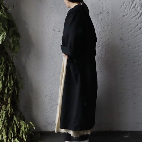 dead stock hospital gown (black)