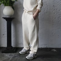 R&D.M.Co- string sweat pants (natural)