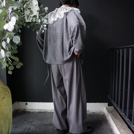 TOWAVASE Panier cardigan (charcoal gray)