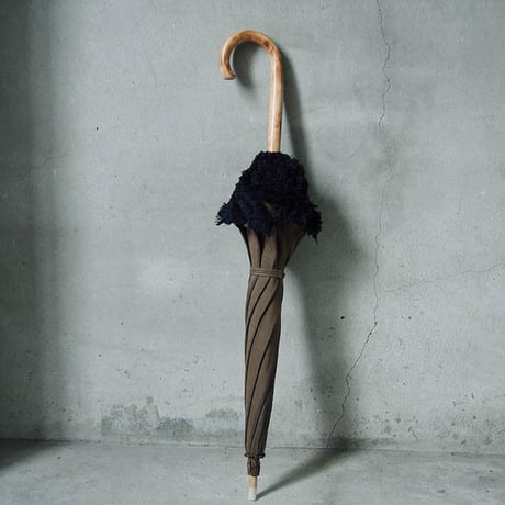 Tabrik parasol  brown x navystripe