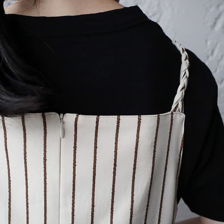 NOTA le blueque dress ( stripe)