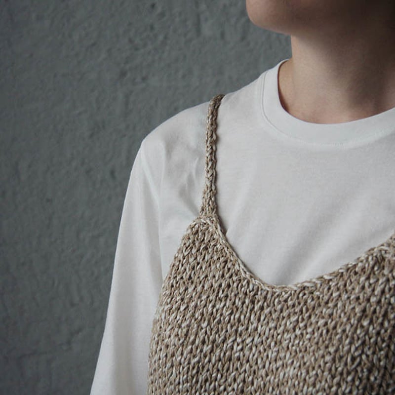 Tabrik silk knit camisole | nii-B | WEBSHOP