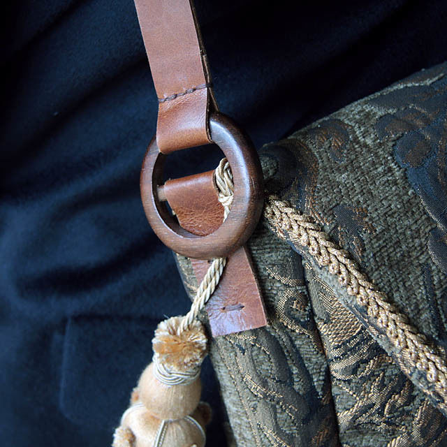 (新品・未使用) wild rose hips towavase生地 バッグ wild rose hips chenille bag | nii-B | WEBSHOP