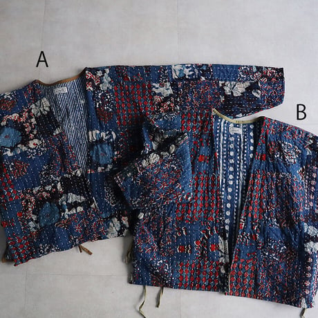 saruche gudri short jacket (blue mix)