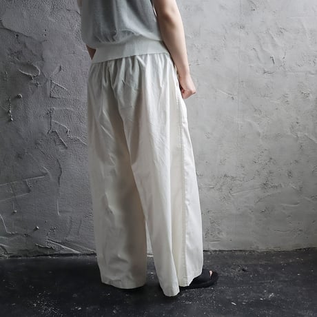 Le pivot cotton easypants(ivory)