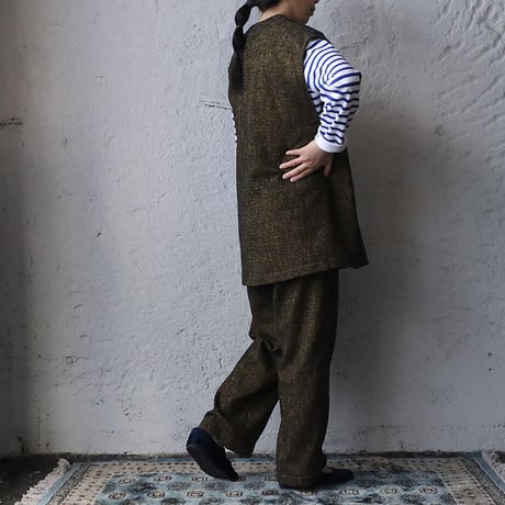 NOTA moodong 2 piece  (navy x yellow mix)