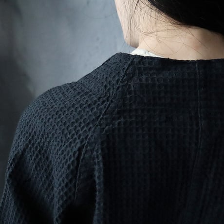dead stock hospital gown (black)