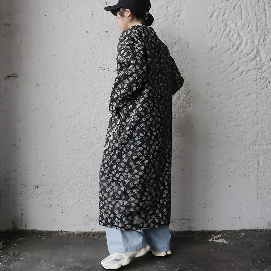 TOWAVASE french komon robe (black) | nii-B | WE